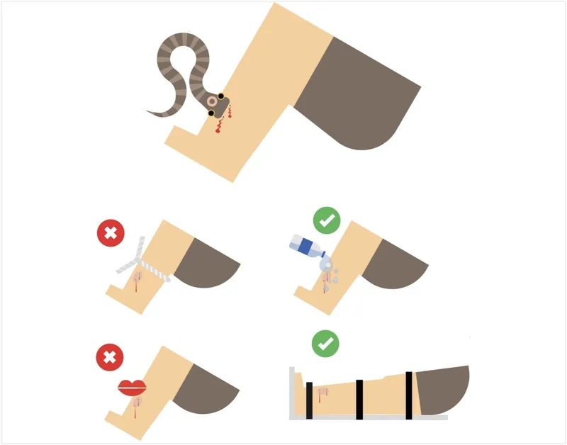 Hướng dẫn sơ cứu cơ bản, bất động chi bị cắn và đưa đi bệnh viện sớm